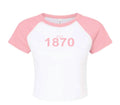 Kappa Alpha Theta 1870 Raglan Baby Tee
