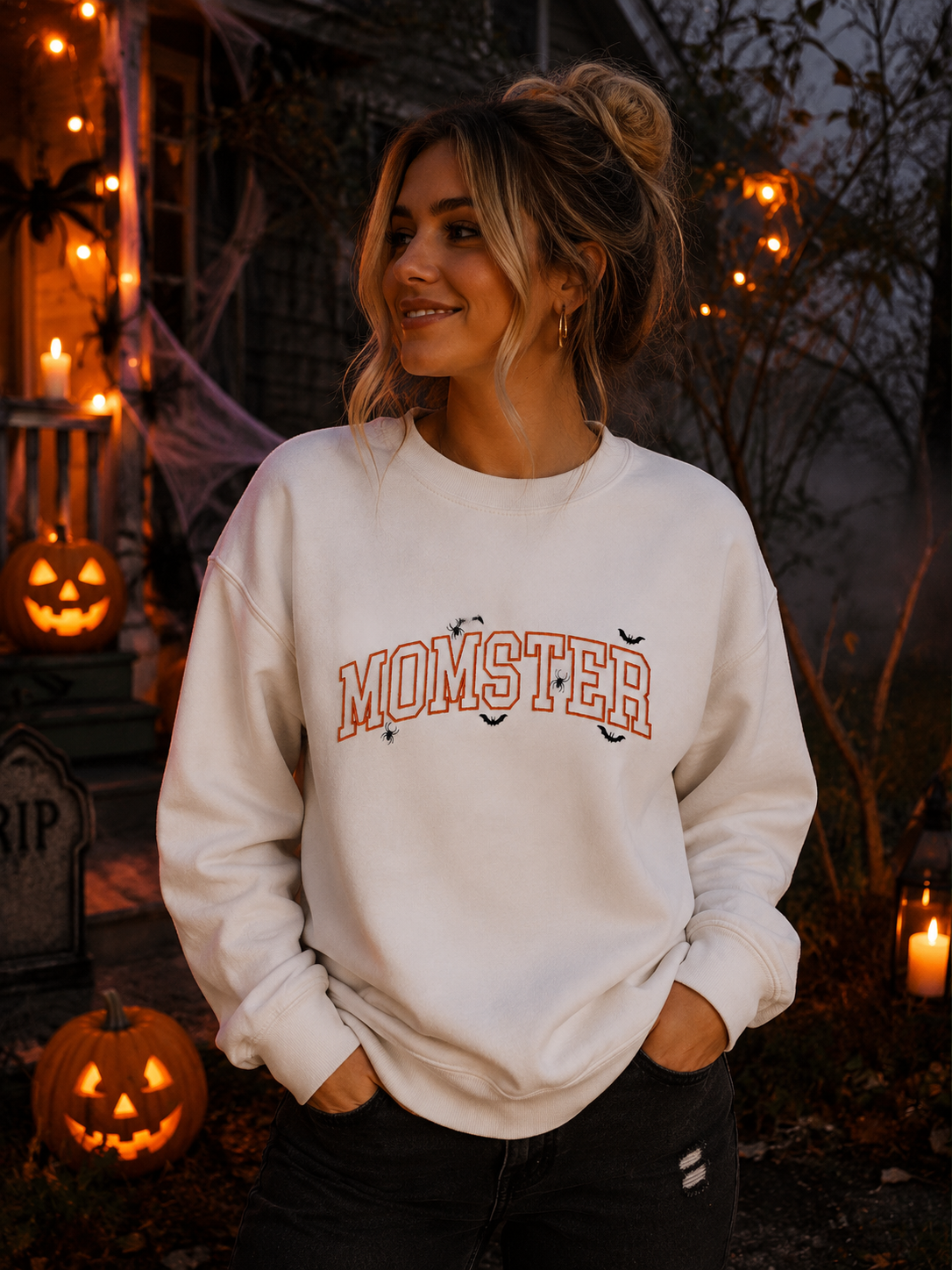 Momster Halloween Sweatshirt