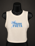 Cream Kappa Alpha Theta Bow Tank