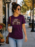 Book Nerd Floral Graphic Tee