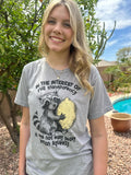 Full Transparency Raccoon Graphic Tee